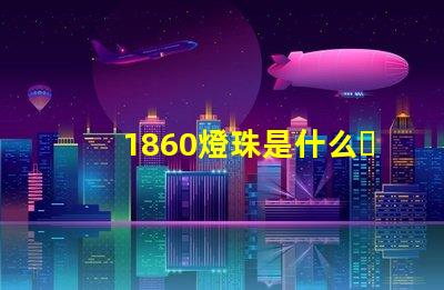 1860燈珠是什么？